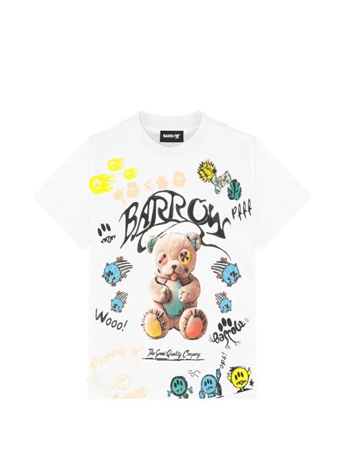 T-shirt unisex Barrow Kids bianca BARROW KIDS | JUTH076002